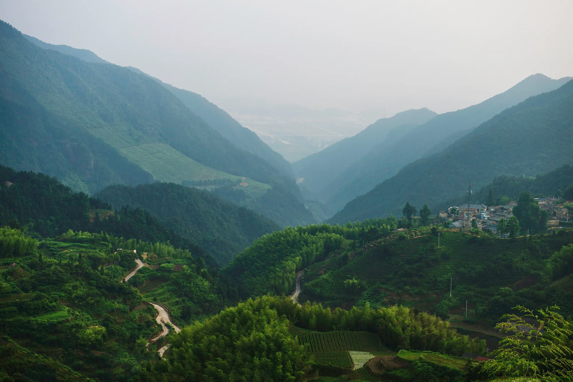 茶山远村